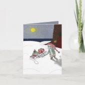 Eine Weihnachtsmaus Karte (Vorderseite)