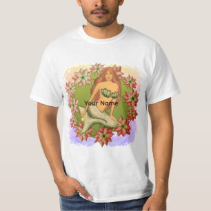 Eine Weihnachtsstern-Meerjungfrau  T-Shirt