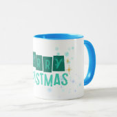 Eine Weihnachtszeit-Tasse Tasse (VorderseiteRechts)