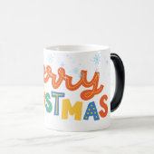 Eine Weihnachtszeit-Tasse Verwandlungstasse (VorderseiteRechts)