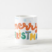 Eine Weihnachtszeit-Tasse Verwandlungstasse (Mittel)