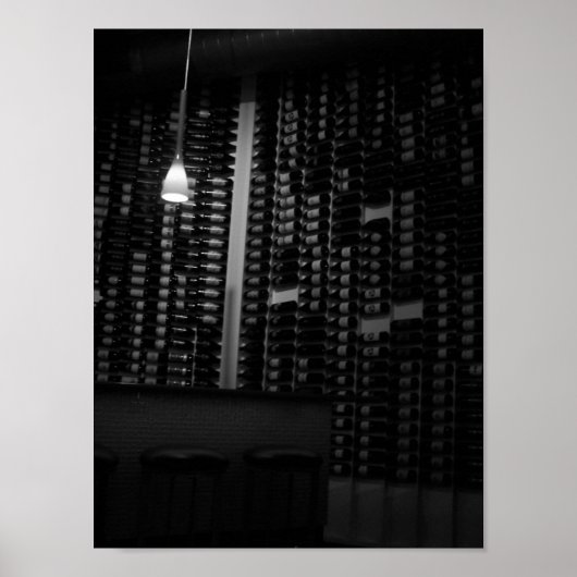 eine Weinmauer Poster (Vorne)