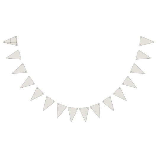 Eine weiße, designoptimierte Form, die die Sauberk Wimpelkette (Alle)