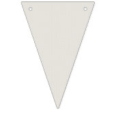 Eine weiße, designoptimierte Form, die die Sauberk Wimpelkette (Dritte Fahne)