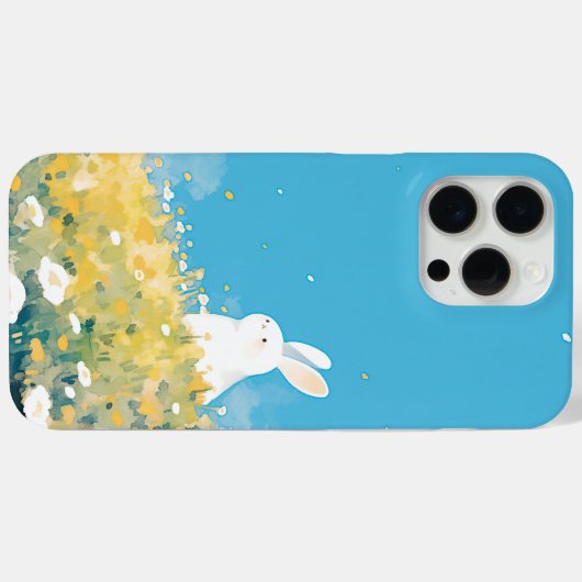 Eine weiße sonnige Wiese Case-Mate iPhone Hülle (Rückseite (Horizontal))