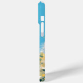 Eine weiße sonnige Wiese Case-Mate iPhone Hülle (Rückseite / Links)