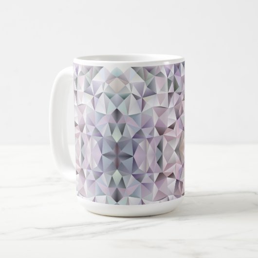 Eine weiße Tasse auf einer Marmoroberfläche  (Vorderseite Links)
