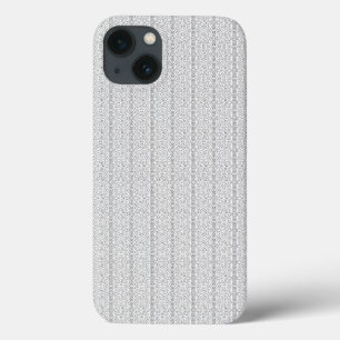 eine weiße und graue Tapete mit einem Muster. Case-Mate iPhone Hülle