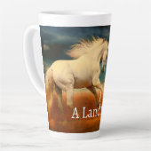 Eine weit entfernte Land Latte Tasse (Linke Ecke)