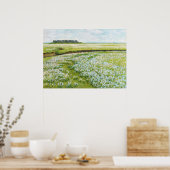 Eine weite Sommerlandschaft - Jacob Alberts Poster (Küche)