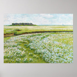 Eine weite Sommerlandschaft - Jacob Alberts Poster