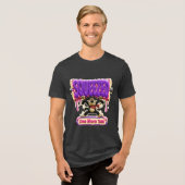 Eine weitere Aufgabe eingequetscht Lustiger Burnou Tri-Blend Shirt (Vorderseite voll)
