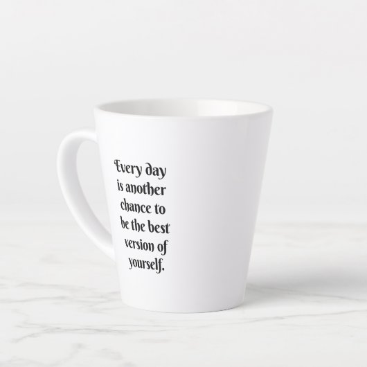 Eine weitere Chance Latte Tasse (Linke Ecke)