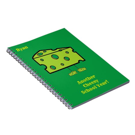 Eine weitere Cheesy School Jahr Wrapping Paper Notizblock (Rechte Seite)