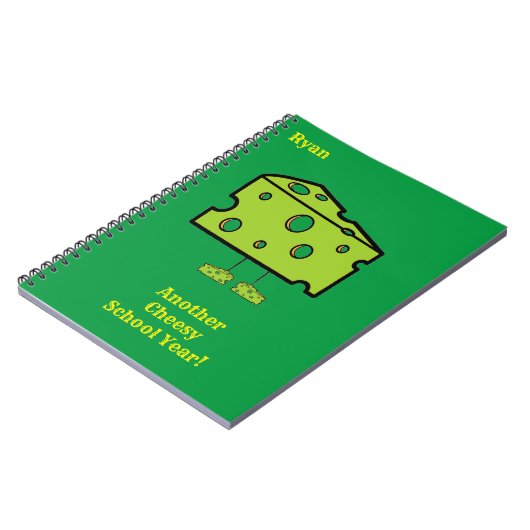 Eine weitere Cheesy School Jahr Wrapping Paper Notizblock (Linke Seite)