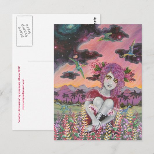 Eine weitere Dimension Postkarte (Vorne/Hinten)