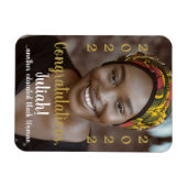 Eine weitere erziehte Schwarze Frau 2022 Abschluss Magnet (Horizontal)