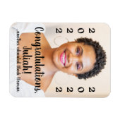 Eine weitere erziehte Schwarze Frau 2022 Abschluss Magnet (Horizontal)