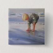 Eine weitere große Muschel Button (Vorderseite)