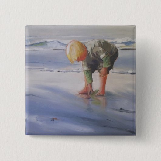 Eine weitere große Muschel Button (Vorderseite)