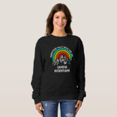 Eine weitere halbe Meile oder so Wandern Sandia Mo Sweatshirt (Vorne ganz)