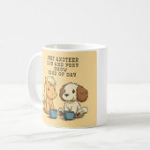 Eine weitere Hunde- und Pony-Show Kaffeetasse (Vorderseite Links)