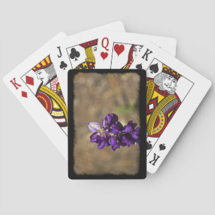 Eine weitere Lupine Nah-up Black Edge Spielkarten