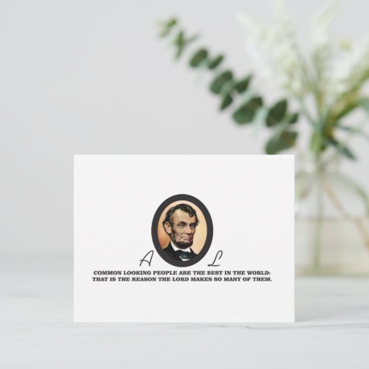 eine weitere Möglichkeit Postkarte (Stehend Vorderseite)