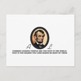 eine weitere Möglichkeit Postkarte