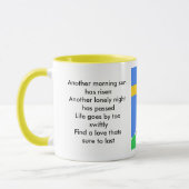 Eine weitere Morgensonne Tasse (Links)
