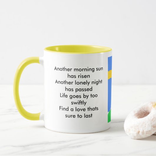 Eine weitere Morgensonne Tasse (Mit Donut)
