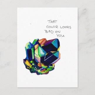 Eine weitere passiv aggressive Postkarte