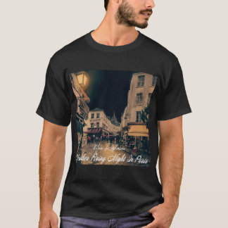 Eine weitere Regennacht im Pariser T - Shirt