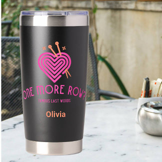 Eine weitere Reihe berühmter letzter Worte, die üb Thermobecher