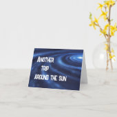 Eine weitere Reise um den Sonnengalaxie-Tag Karte (Gelbe Blume)