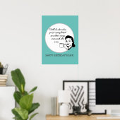 Eine weitere Reise um die Sonne Funny Retro Custom Poster (Heimbüro)