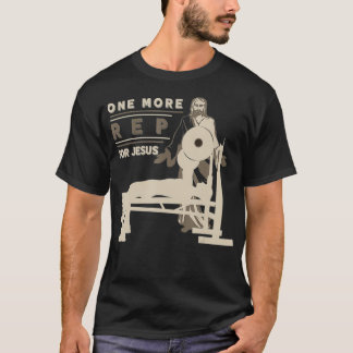 Eine weitere Repräsentantin für Jesus Bench Presse T-Shirt