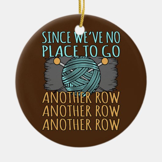 Eine weitere Row-Knetknetmaschine Keramik Ornament (Vorne)