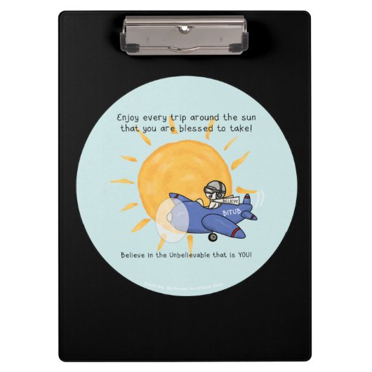 Eine weitere Rundreise um die Sonne Klemmbrett (Vorderseite)