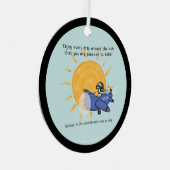 Eine weitere Rundreise um die Sonne Ornament Aus Metall (Vorderseite Rechts)