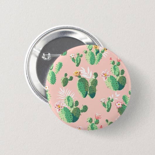 Eine weitere schöne Blume Button (Vorne & Hinten)
