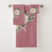 Eine weitere schöne Blume des Wassers Badhandtuch Set (Insitu)