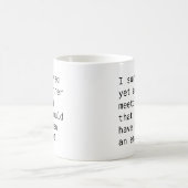 Eine weitere Tasse des Büro Humors, (Mittel)