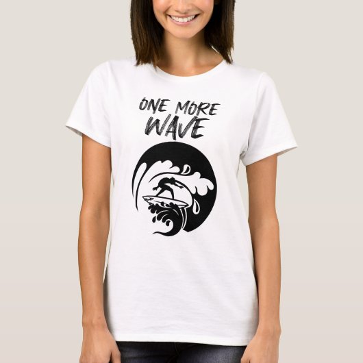 Eine weitere Welle Surfen T-Shirt (Vorderseite)