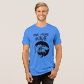 Eine weitere Welle Surfen Tri-Blend Shirt (Vorderseite voll)