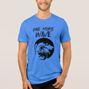 Eine weitere Welle Surfen Tri-Blend Shirt
