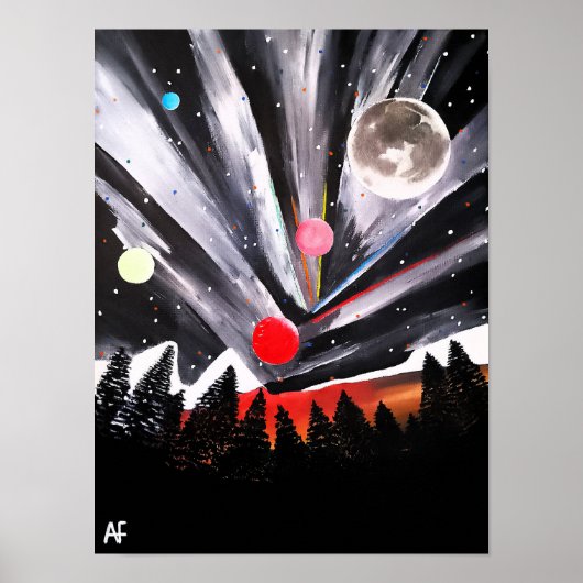 Eine weitere Weltmalerei von Alfred Fox Poster (Vorne)