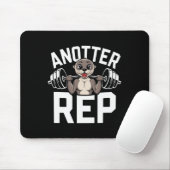 Eine weitere Wiederholung - Lustiger Bodybuilding- Mousepad (Mit Mouse)