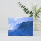 eine Welle abstürzt Postkarte (Stehend Vorderseite)