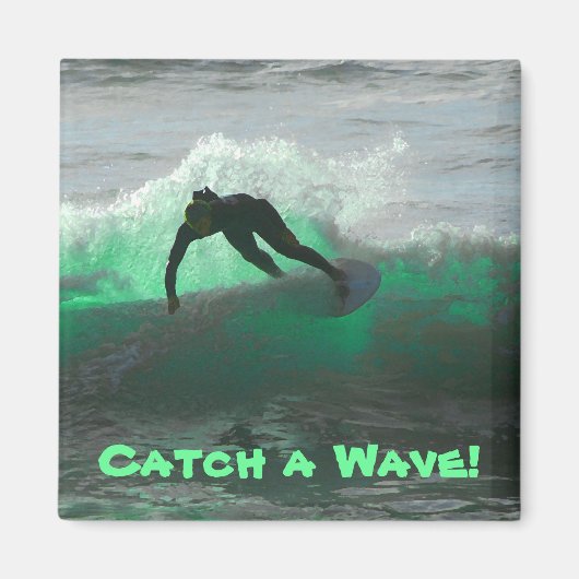 Eine Welle fangen Magnet (Vorne)